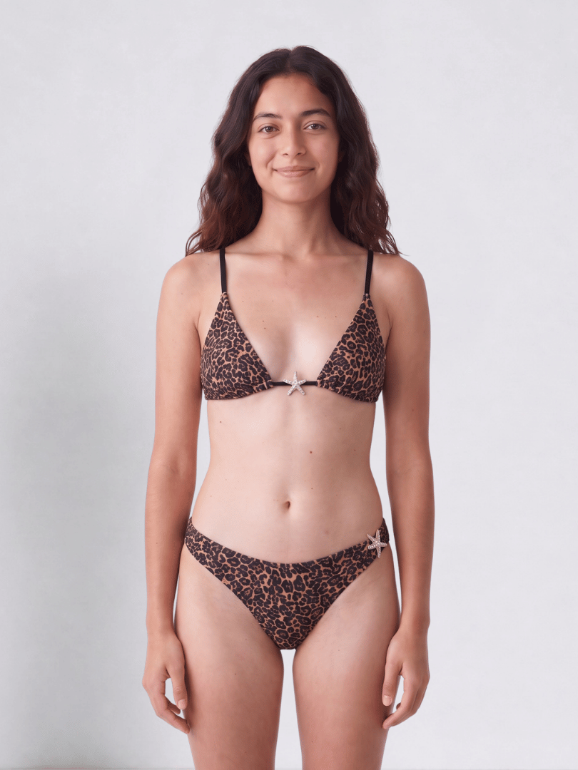 Bas Bikini Ado Léopard
