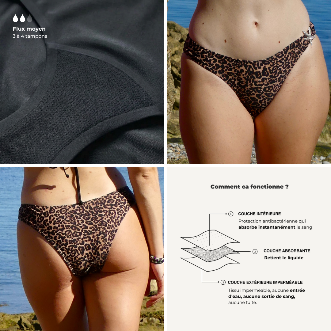 Slip mestruale da bagno - Indira