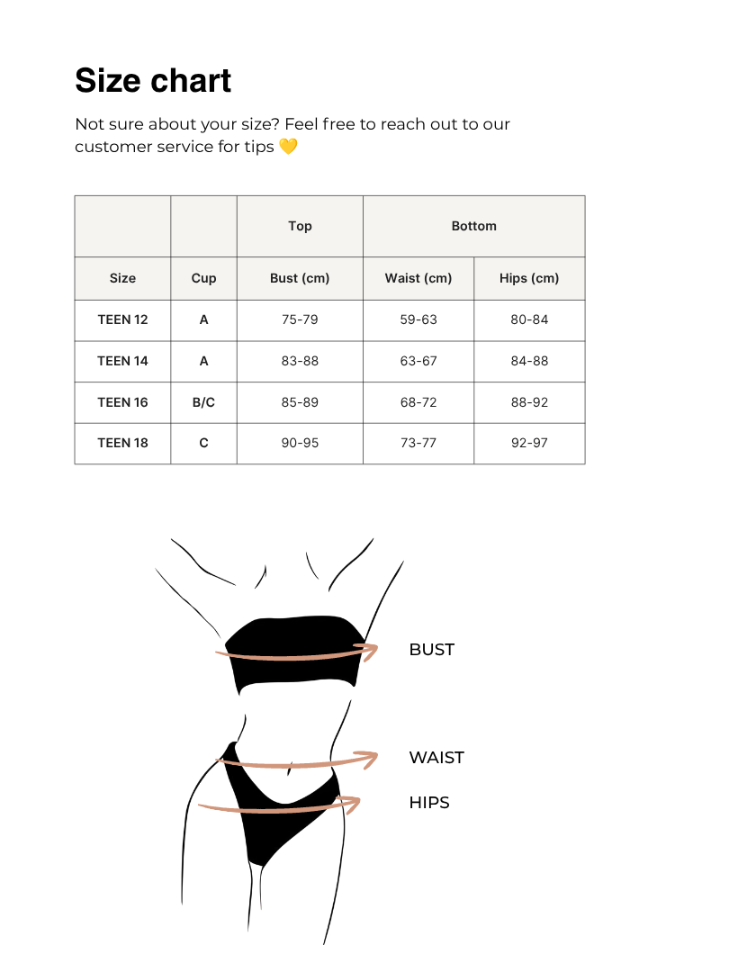 Bas Bikini Ado Léopard