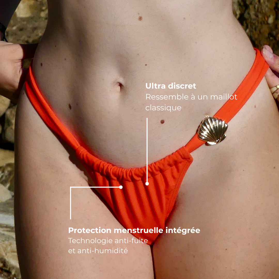 Slip da bagno mestruale - Sirena